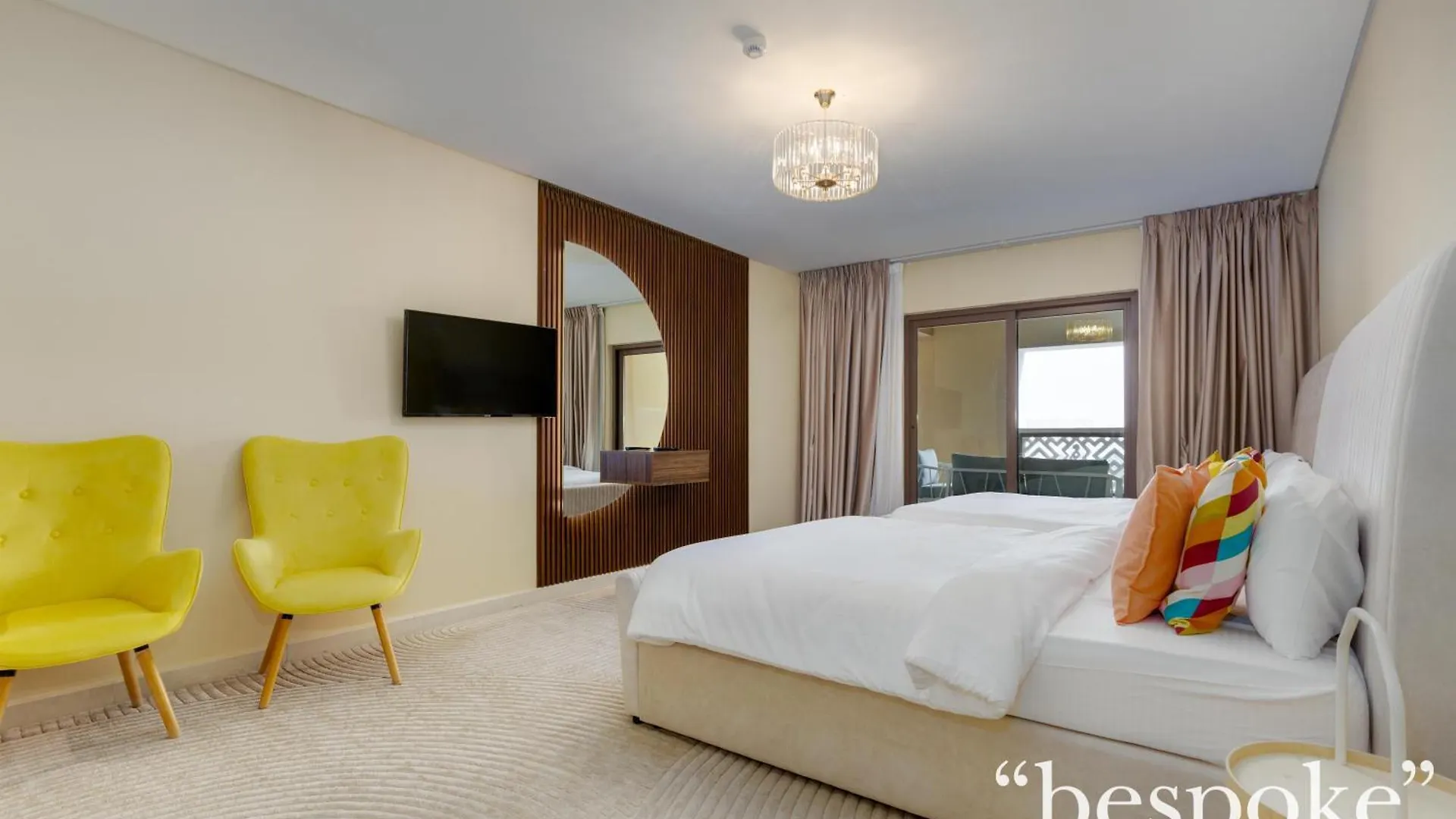Bespoke Holiday Homes - Palm Jumeirah - Massive 2 Bedroom With Palm View, Balqis Dubaj Apartmán